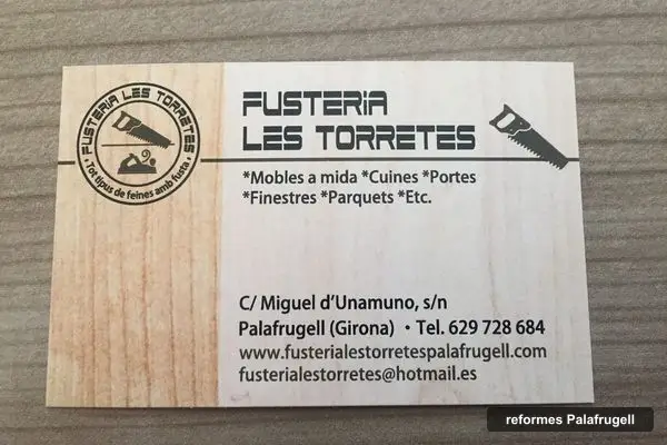 Fusteria Les Torretes S.L., empresa de reformes a Palafrugell