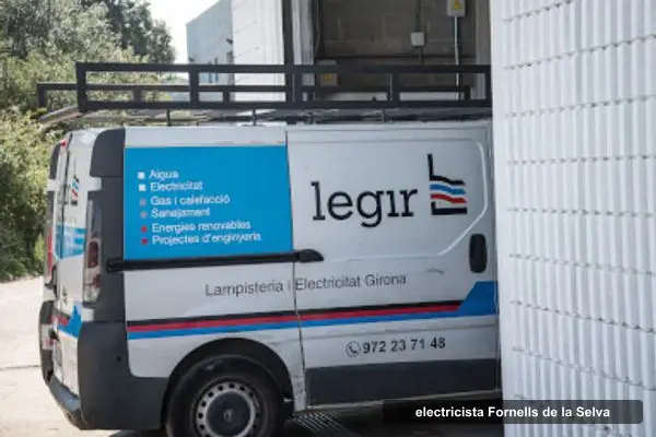 LEGIR, electricista a Fornells de la Selva
